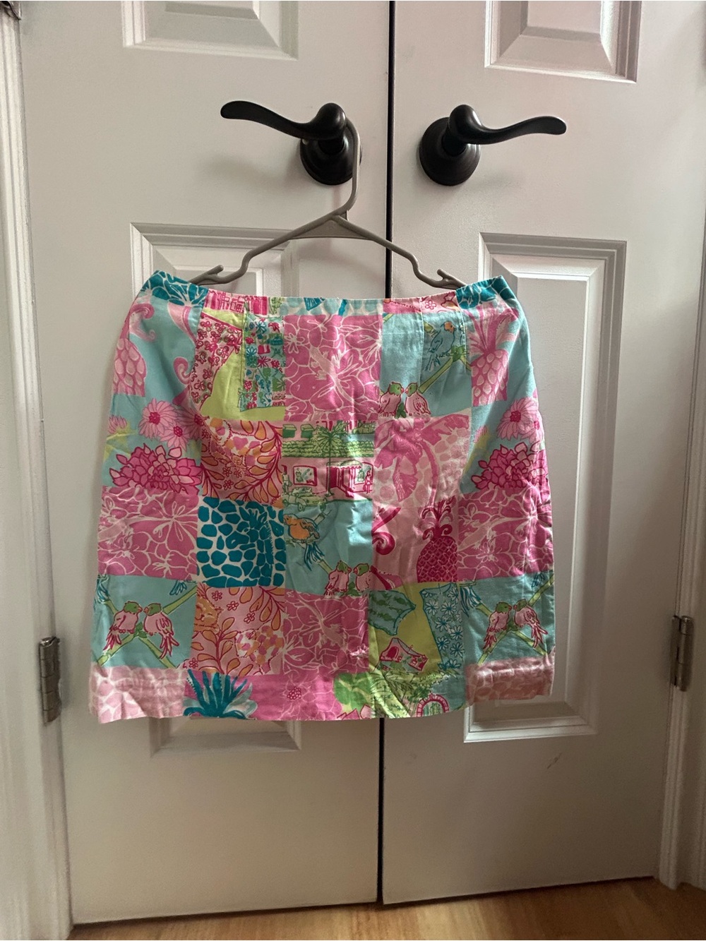 Lilly Pulitzer White Label Printed Mini Skirt | Preppy Resort Style